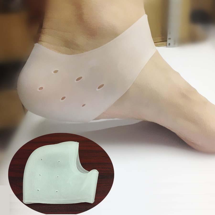 Sumifun Разноцветные носки на пятке, силиконовые носки с защитой пятки