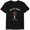 Футболка с мемом Кендрика Ламара MUSTARD, Смешная футболка с хип-хоп графикой, Классическая футболка