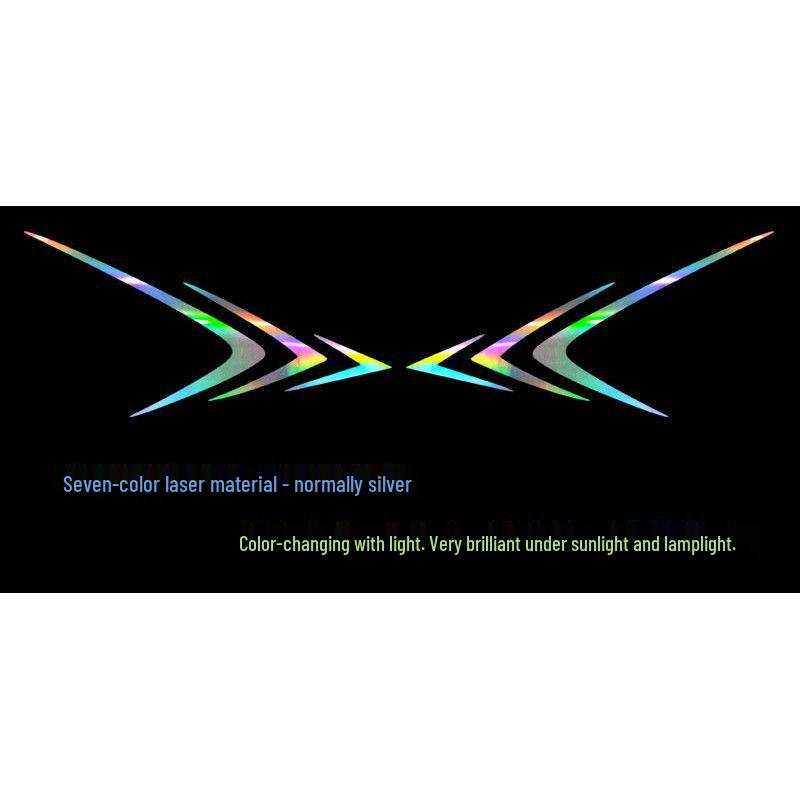 Индивидуальные задние боковые наклейки-крылья для Volkswagen Lavida