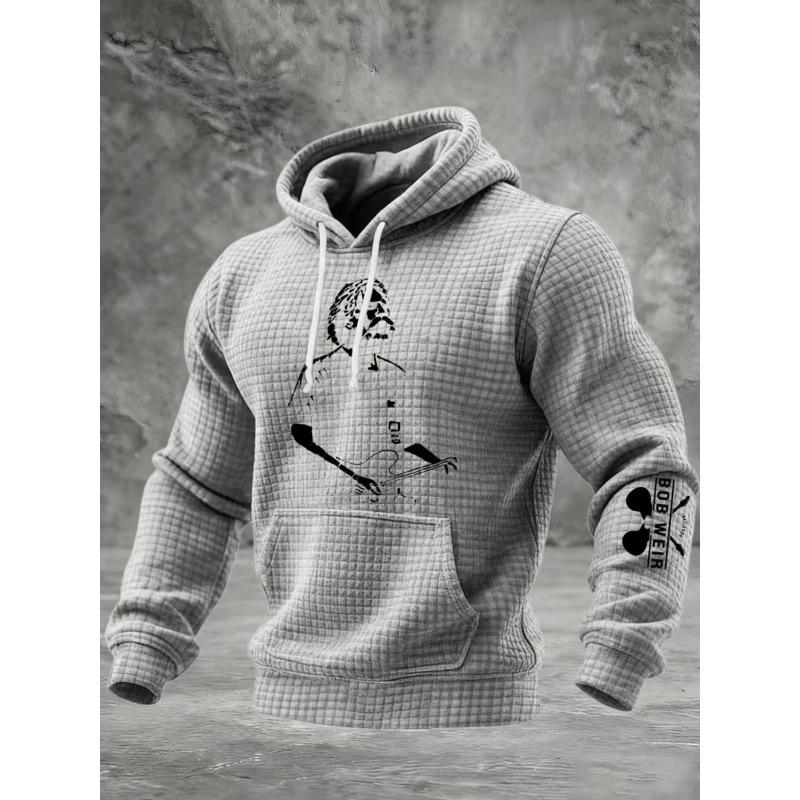 Spring 2026 3D Print Double Hooded Sweatshirt - Trendy Unisex Streetwear Fashion