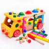 Model Building Kits Disassembly Screw Nut Vehicle Car Multifunctional Educational Knock Ball Toys