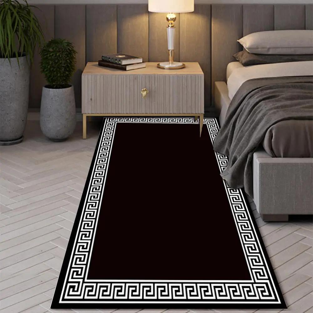 Bohemian Seven Chakras Carpet Multicolor Planet Butterfly Flower of Life Flower Suitable Bedroom Room Floor Decor Anti-slip Rugs