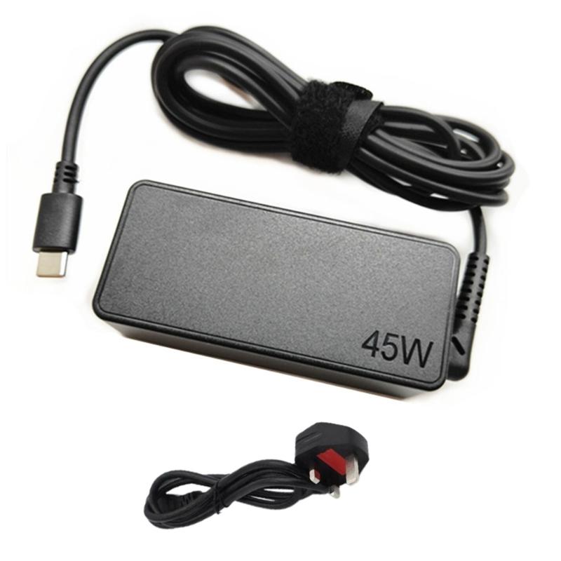 Зарядное устройство для ноутбука PD45W UsbC, адаптер питания для быстрой зарядки ноутбуков и телефонов с USBC