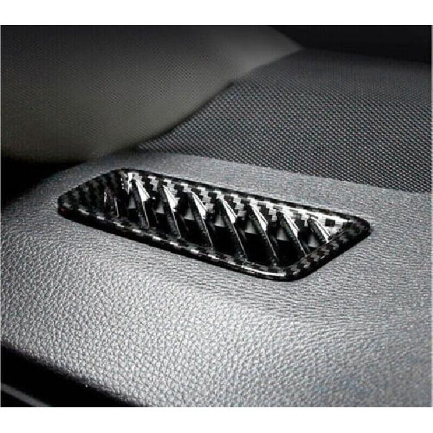 For Toyota RAV4 - Carbon Fiber Dashboard Side Outlet Vent Cover Trim 4x