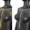 Легкая Ажурная Цепочка на Тело и Плечо с Кисточками из Страз, Легко Надеваемая, для Невесты в День Свадьбы