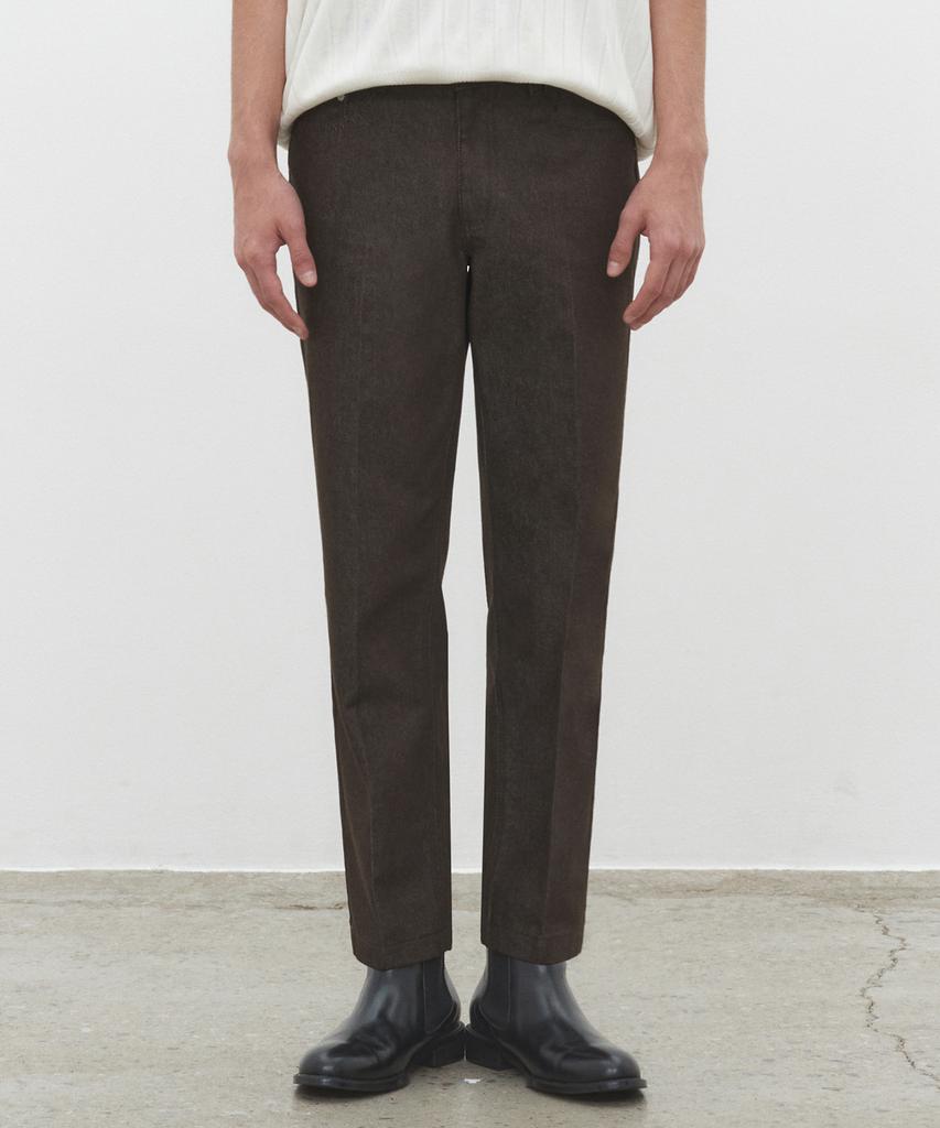 DECET Dawn Cropped Tapered Jeans Dcpt001Cpbrown