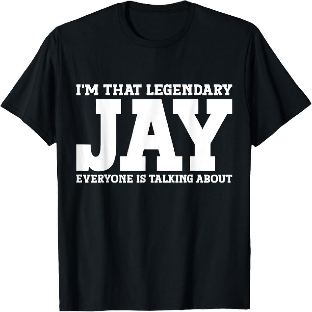 Джей Личное Имя Смешная Футболка Джей