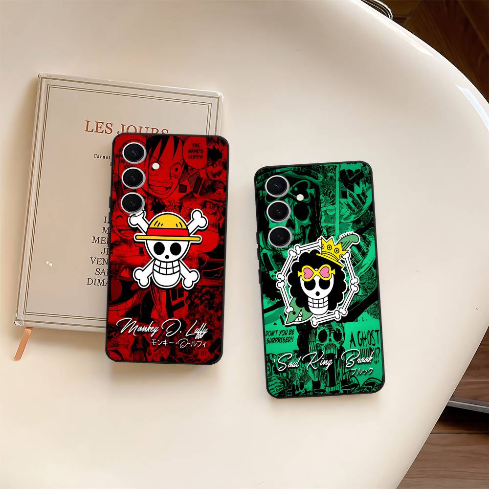 O-one-PpieceS Logo Phone Case For Samsung S 24 Fe 25 Ultra Plus 20 Lite 21 30 22 23 24 22 Ultra 5G Fundas