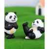 4 Pcs Panda Miniature Decor Items Set for Unique Gift,Home,Living Room,Office,Restaurant Decor,Showpiece,Perfect Valentine Decoration Items
