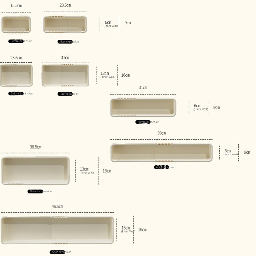 Выдвижной органайзер для хранения всякой всячины, сортировка косметики, органайзер, коробки, новый настольный ящик для хранения