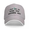 I Put On My Robe and Wizard Hat Cap Baseball Cap Baseball Cap |-f-| Gentleman Hat Unisex's Hat Women's