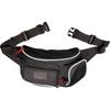 Мотоциклетная поясная сумка для туризма 3D черная 892 сетчатый материал 3.3 л SA-228