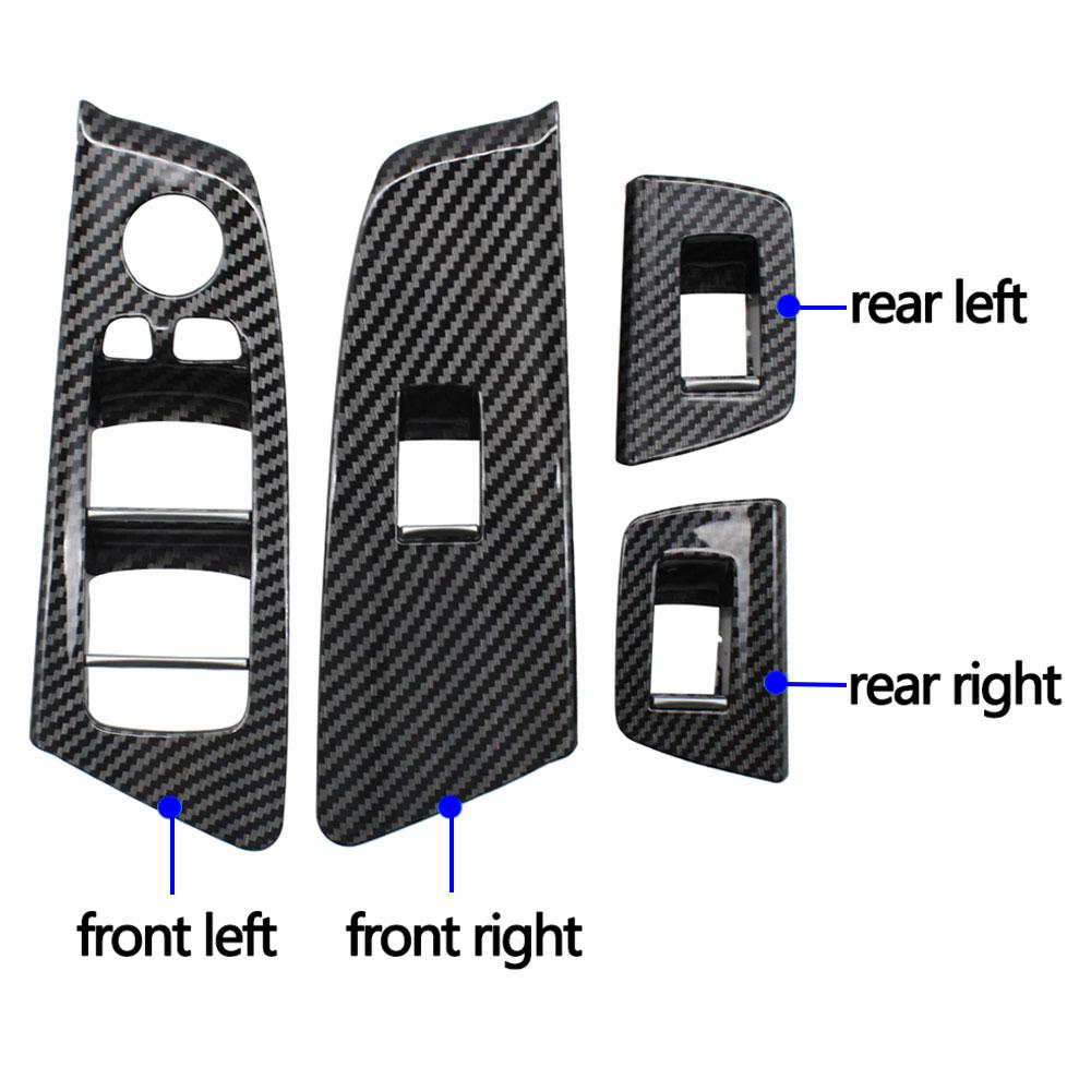 Левый руль с левым рулем, подлокотник внутренней двери автомобиля, переключатель подъема окна, панель, крышка для BMW 5 серии G30 G31 F90 525i 530i