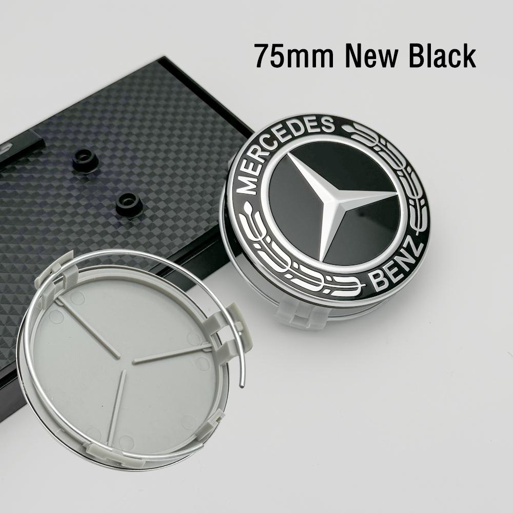 2026 Новый 4 шт. 75 мм ABS Колпачок ступицы колеса с логотипом для Mercedes Benz C207 C218 A207 C117 CLA CLS E-Class W212 S212 X166 W176 W205 W246 rx2