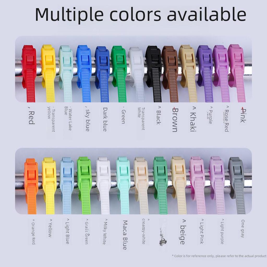 Нейлоновая самозатягивающаяся кабельная стяжка Naughty Castle для детского парка (8x350x400) - Особый цвет