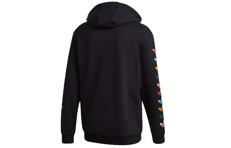 adidas Originals Свитшоты Мужские Черные С Капюшоном Умеренный Обычный GP4439