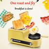 Household Multifunctional Small Breakfast Machine Set All-in-1 Toaster Mini Frying Pan