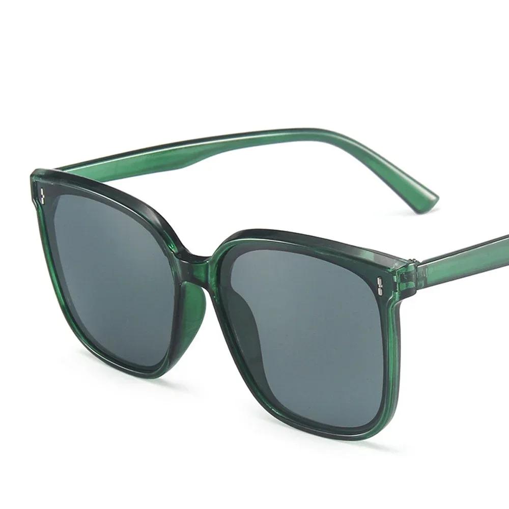 Classic Vintage Square Sun Glasses Women Oversized Sun Glasses Men Retro Black Luxury Sun Glasses Goggle Oculos UV400
