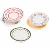 5Pcs 1/12 Dollhouse Mini Simulation Plates Dishes Model Kitchen Accessories For Doll House Decoration Kids Pretend Play Toys