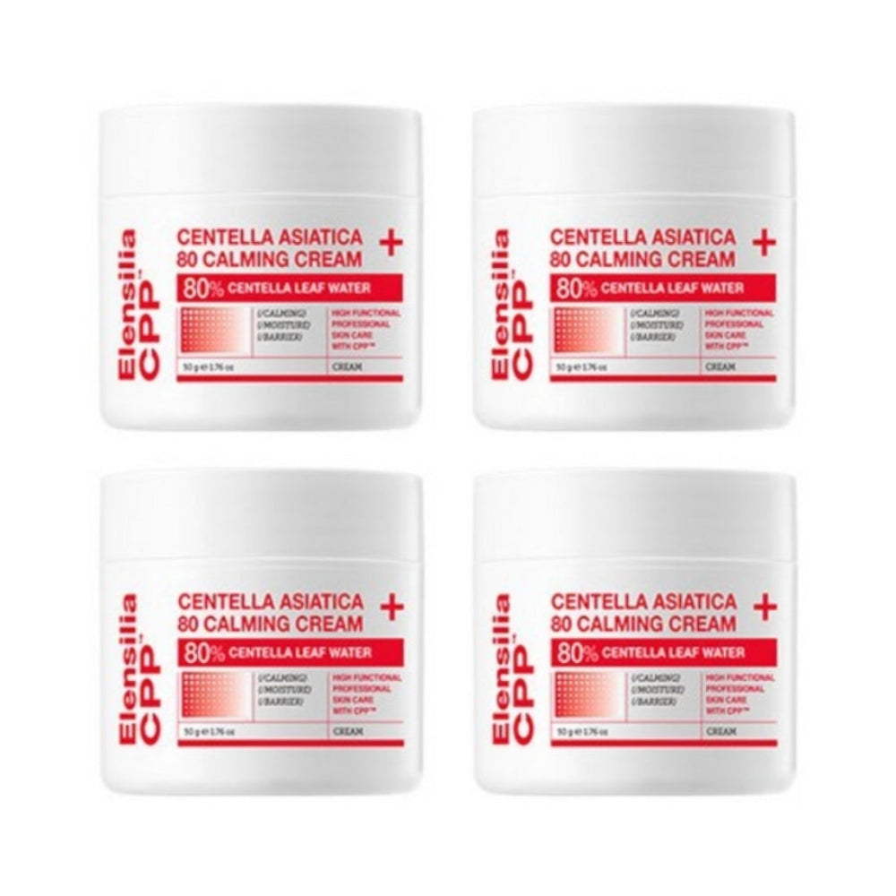 Elensilia CPP Centella Asiatica 80 успокаивающий крем 50 г*2 шт/4 шт
