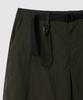 MUSINSA STANDARD [City Leisure] Fleece-Lined Wide Belted Parachute Pants [Olive Green]