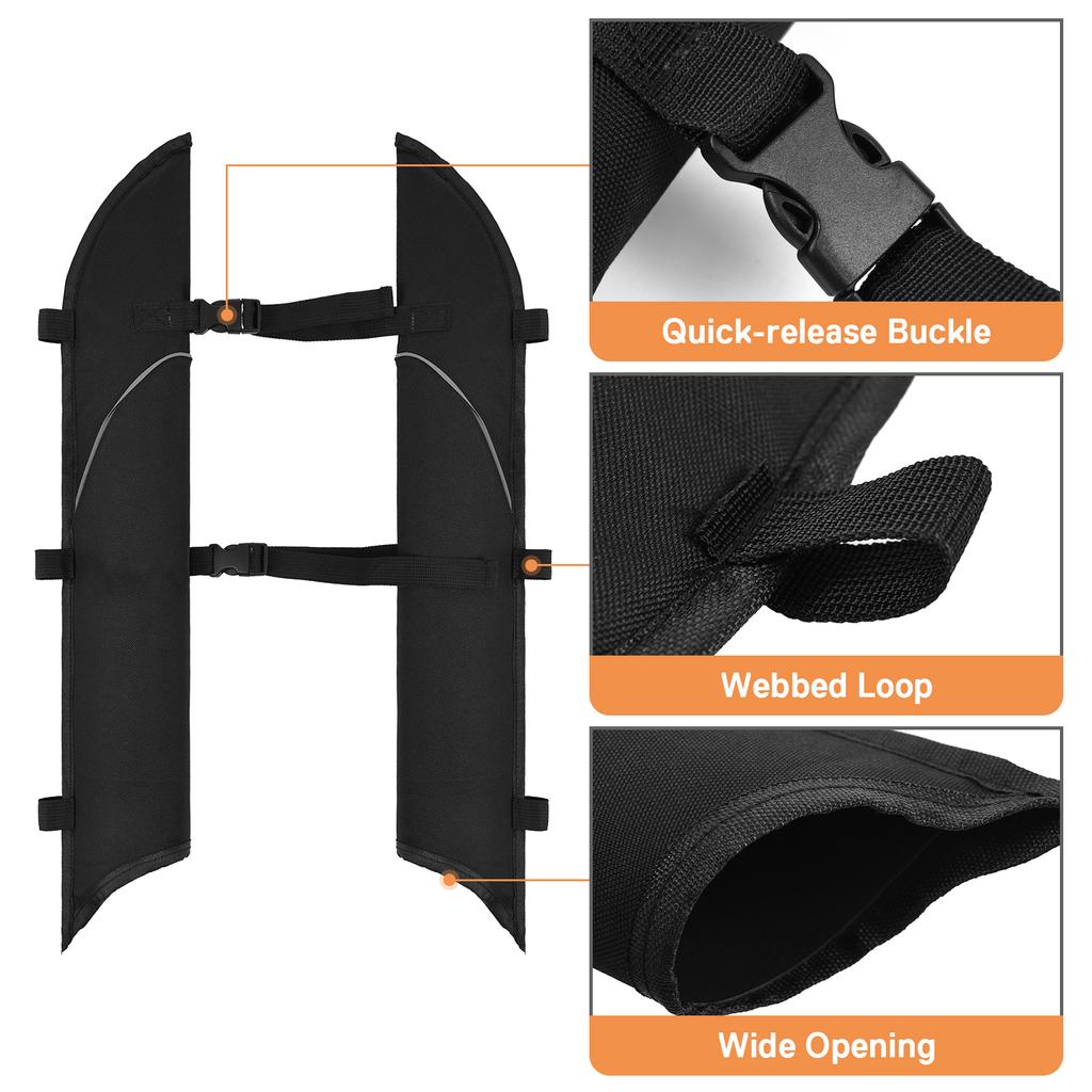 Ножны для весла для каяка Сумка для хранения весла на палубе каяка