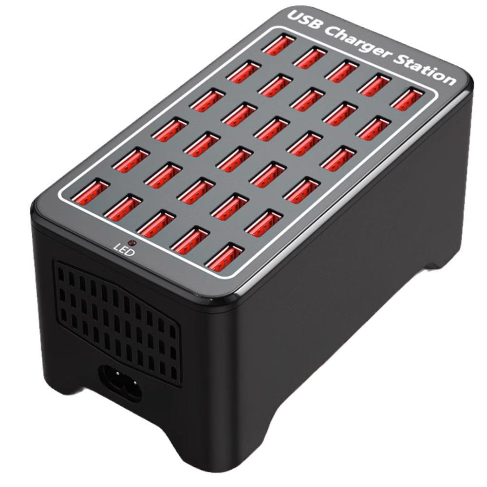 Многопортовое USB-зарядное устройство 150 Вт, 1 А/2 А, с 10, 15, 20 и 30 портами быстрой зарядки