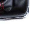 VW Golf IV 97-03 Gear Shift Knob + Boot with RED Thread and CHROME Frame 5 SPEED 23MM HOLE