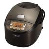 Zojirushi Rice Cooker 1 Sho IH Type Extra Cooking Black Maru Thick Pot Warm Retention 30 Hours Brown (10 Cups) NW-VA18-TA