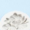 1 шт. силиконовая форма в форме цветка Gardenia Plumeria Rubra мыло помадка формы DIY торт желе шоколад украшения инструмент для выпечки
