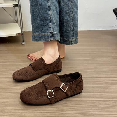 Балетки Женская обувь Спортивные кроссовки Повседневная обувь для ходьбы и бега Осенний тренд Лоферы Обувь 2025 Новая пряжка Mujer Zapatos