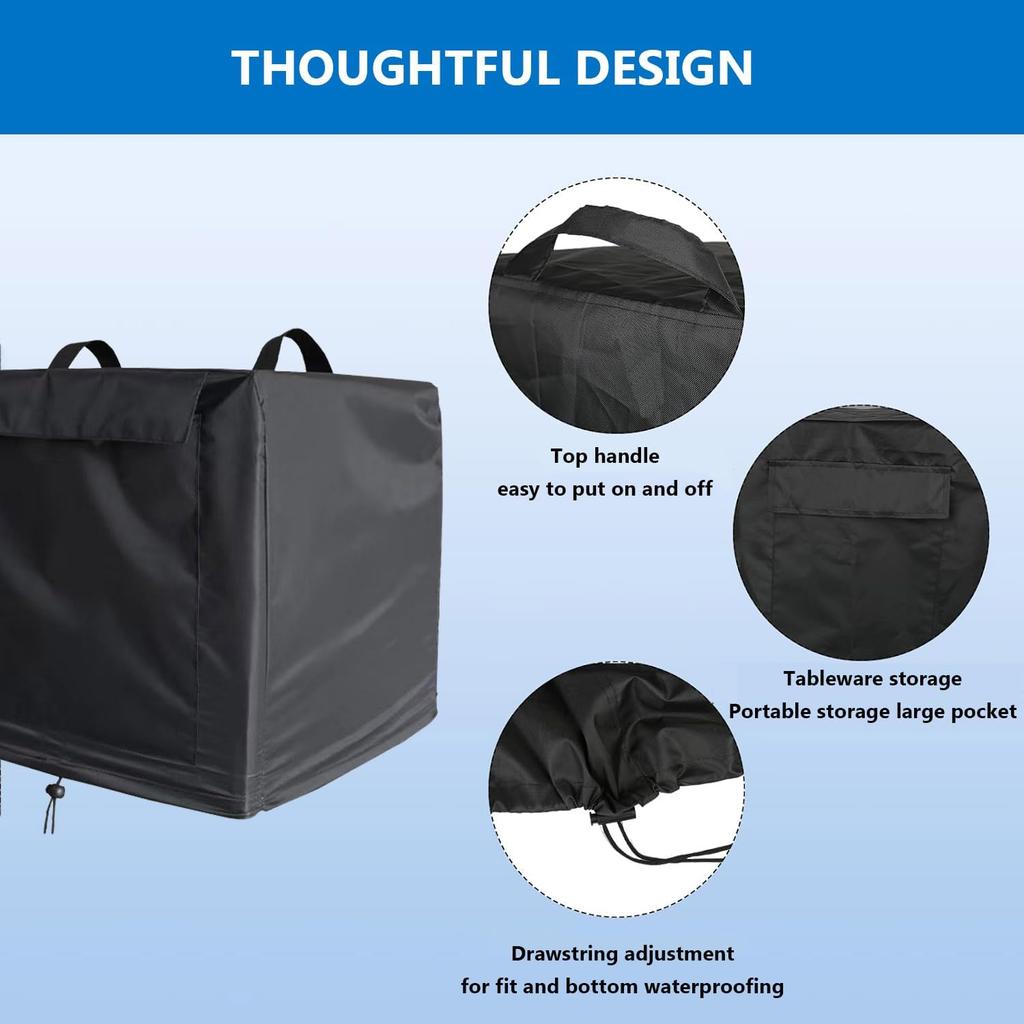 Meat Slicer Cover for BESWOOD 250/VEVOR Commercial Meat Slicer,Waterproof Dust Cover