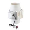 High Efficiency Inline Duct Fan Air Extractor Bathroom Kitchen Ventilation System   80W