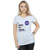 NASA Womens/Ladies I Need My Space Cotton T-Shirt