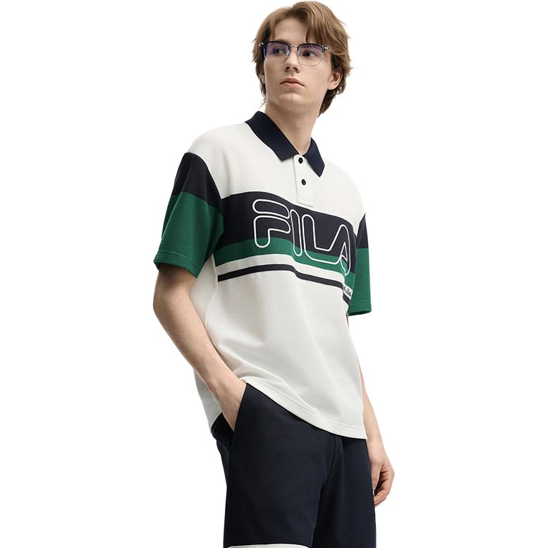 Fila ОРИГИНАЛ Мужская футболка Поло F11M539102F-WT