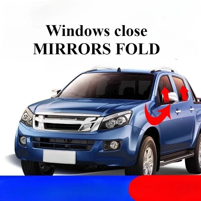 Windows Closer Mirror Folding for ISUZU D-MAX ISUZU MUX Auto Remote Window Close Side Mirrors Automatically DMAX Accessories