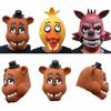 Взрослая латексная маска на голову Five Nights At Freddy's в стиле Фредди Чики Бонни Фокси