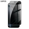 10pcs Kalebol High-Aluminum Screen-Printed Full-Coverage Black-Border Privacy Tempered Glass Film