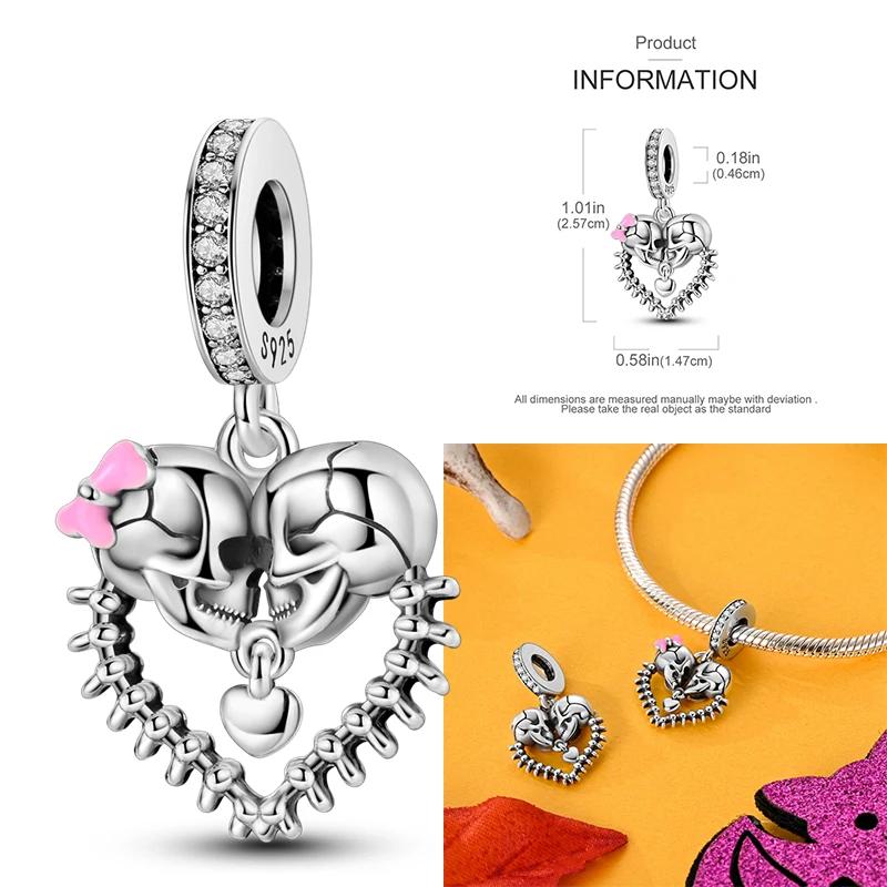 Рождественские Шармы Медь Лось Санта Клаус Бусина Снежинка Колокольчик Снеговик Шарм Подходит для Оригинального Браслета DIY Ювелирные Изделия