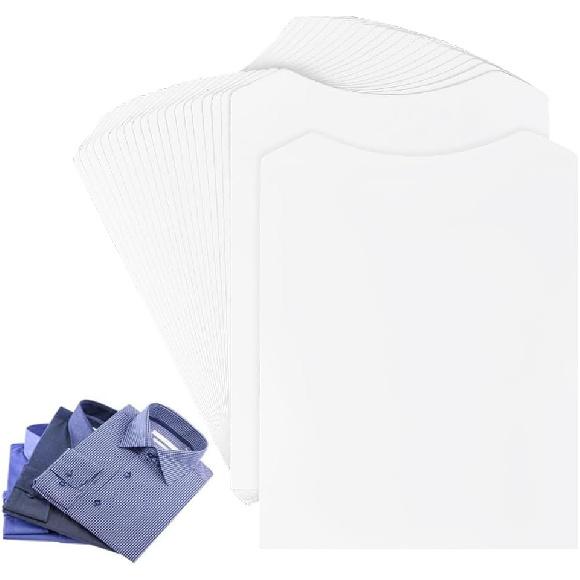BENECREAT 20 шт. Белые картонные вставки для рубашек, 13,4x10,2 дюйма, Складная подкладка-сгиб для DIY упаковочных вставок, Организация одежды, 0,5 мм толщиной