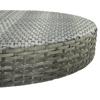 Vidaxl 5-Cz. Zestaw Mebli Barowych Z Poduszkami, Rattan Pe, Szary