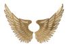 Iron Wall Paneli Wings Light Set 2 Pcs 90x3.5x43.5 Cm