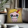 Горячая Наволочка для Подушки The Binding of Isaac Пыленепроницаемая Наволочка Невидимая Молния Шелковистый Короткий Плюш Чехол на Подушку Дивана