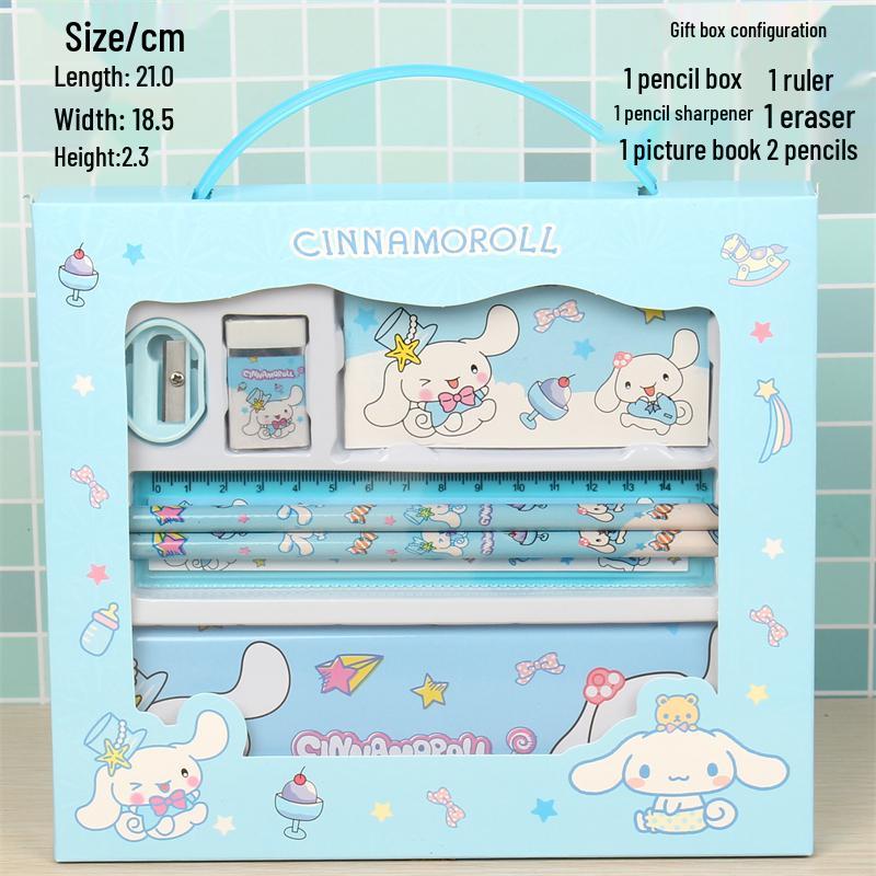 Детский подарочный набор канцелярских принадлежностей: Подарок на день рождения и Рождество для мальчиков и девочек