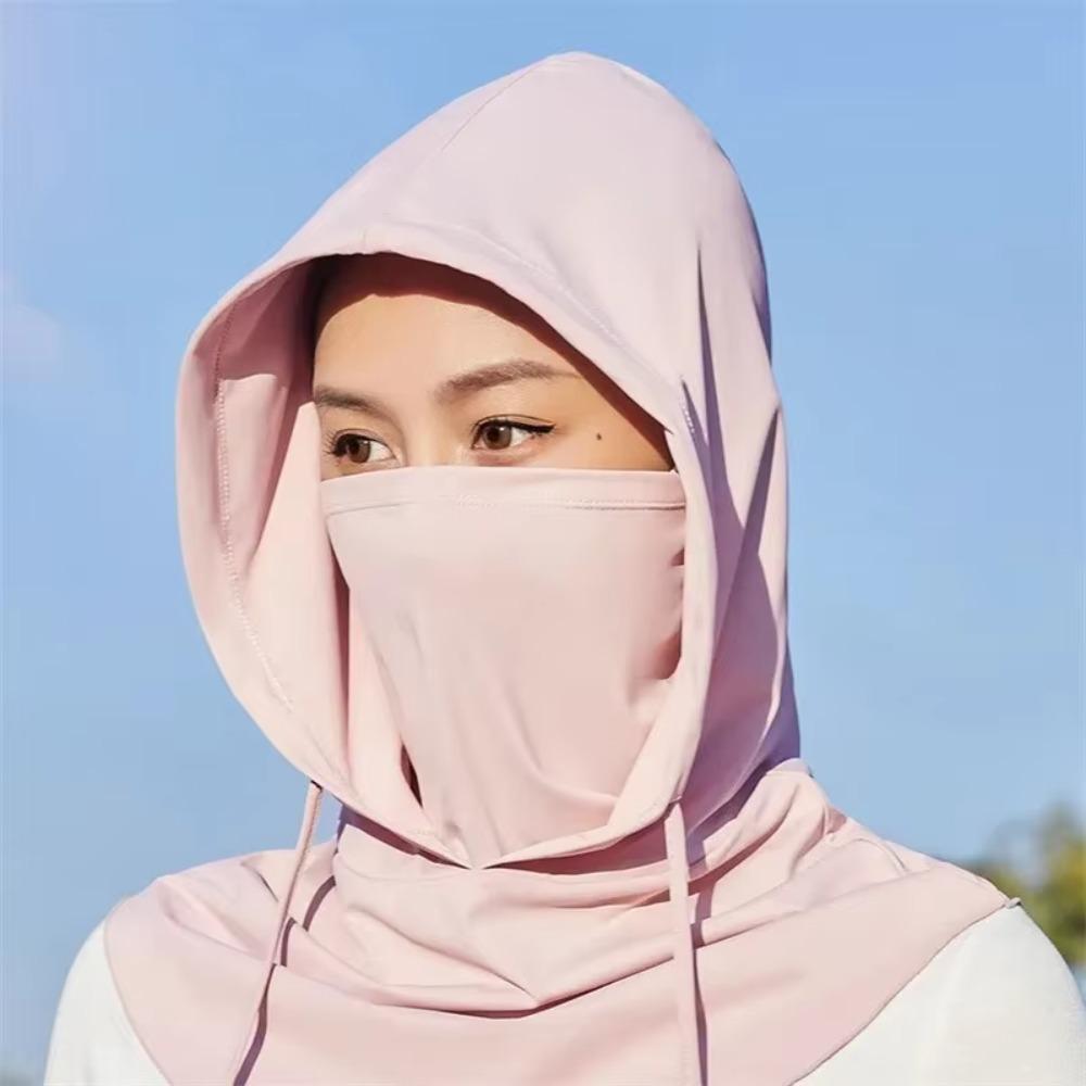 Comfortable Sun Hood UV Protection Sunshade Hat New Cycling Face Guard Men Women