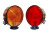 Tractor Tail Light Set | Red & Amber 12V Hazard Warning Lamp | Parking & Turn Signal Lights | Suitable for John Deere & Massey Ferguson | Set of 2