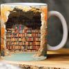 300-400 мл кофейная кружка с книжной полкой и ручкой, термостойкая керамика, пищевой многофункциональный чай, молоко, вода, полка для библиотеки, чашка для любителей книг, подарок на день рождения