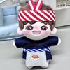 Sushi Chef Doll Clothes Outfit Japanese Style Doll Clothes Set  10cm Cotton Doll