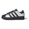 adidas Кроссовки унисекс Superstar XLG с белым и черным носком, обувь, белый сердечник, черный, золотой, металлик, IE8409