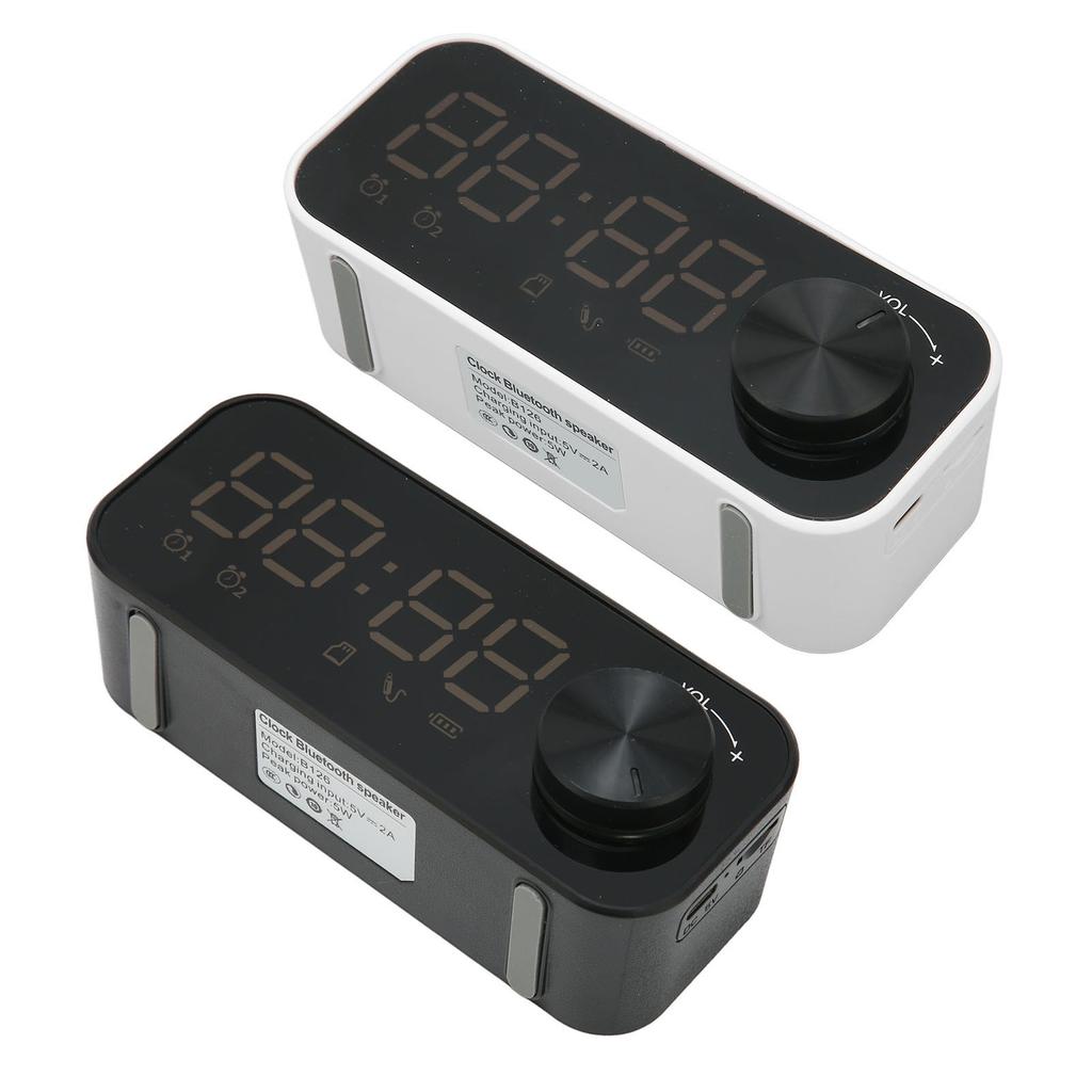 Bluetooth-динамик, будильник, радио, цифровой светодиодный дисплей, сабвуфер, мини-зеркало, Bluetooth-динамик, Alar